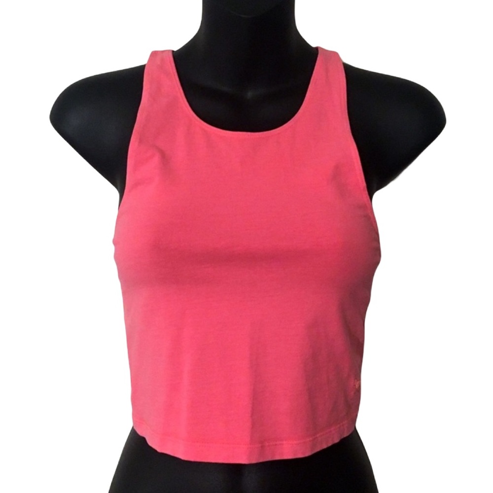 🍄 VS PINK coral crop top
